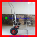 Folding fish steel bright surface tools hand trolley cart