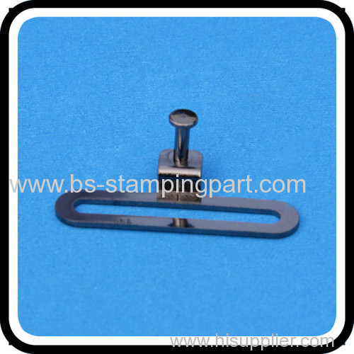 High quality and precision metal spring retaining clip strip types