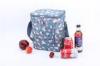 Women Flowers Printed Cooler Bags / Insulated Beach Cooler Bags Zipper