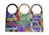 Door Hanger 3D PET Lenticular Card Printing For Hotel / Home Caution