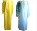 Embossed Impervious CPE Disposable Isolation Gowns With Thumb Loop For Hospital