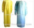 Embossed Impervious CPE Disposable Isolation Gowns With Thumb Loop For Hospital