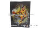 Lenticular 3d Poster For Famous Basketball Player PET / PP Printing