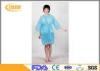 Pink Lightweight Disposable SPA Products Bathrobes / Bathroom Robe Sauna Suit Gown