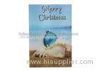 Greeting Card Lenticular Printing Services PP Plastic X-mas Design