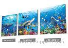 Sea World Pictures Lenticular Printing Services 3D Picture House Decoration