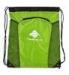 Childrens Green Polyester Drawstring Bag Backpack Custom Pull String Bags