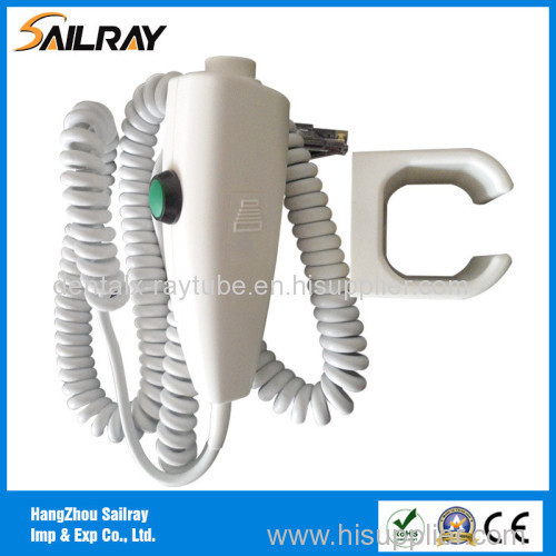 Two step X-ray exposure Switch with Omron micro switch for dental x-ray machine HS-04-1(3 Cores 2.2m)
