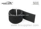 Durable Black Nylon Webbing Elastic Hook And Loop Strap OEM & ODM Service