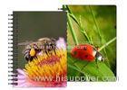 0.6mm PET Material 3D Lenticular Notebook For Office Stationery