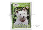 3D PET/PP/PVC Notebooks 3d Lenticular Cover A6 Jotter For Gift / Premium