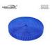 Resuable Blue Injection Molded Hook And Pile Tape 75mm OEM / ODM Avaliable