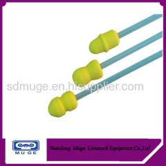 Pig plastic disposable semen catheter