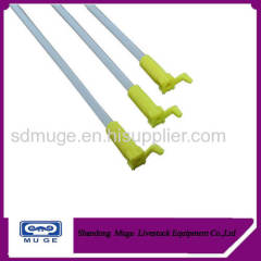 Pig plastic disposable semen catheter