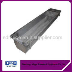 Cow heated water tank with stainless