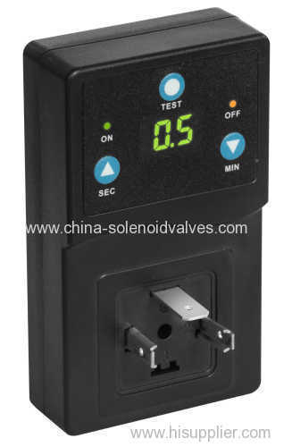 digtal timer for drain valve