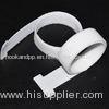 25*200mm T-shape White Color Velcro Hook And Loop Cable Ties