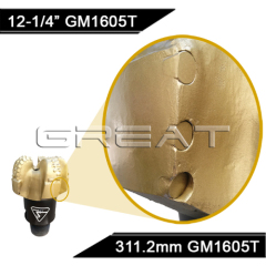 API Standard PDC drill bits for oil well or water well drilling