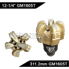 API Standard PDC drill bits for oil well or water well drilling