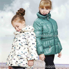 Girls Down-padded Winter Coat