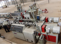 Single Screw Extruder PE Plastic Pipe Extrusion Line for Architectural Pipe