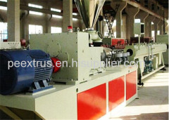 pe Plastic Extrusion Line Single Screw pe Carbon Spiral Reinforcing Pipe Production Line