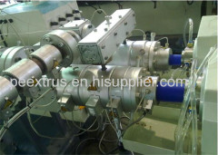 pe Plastic Extrusion Line Single Screw pe Carbon Spiral Reinforcing Pipe Production Line