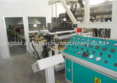 PVC Plastic Sheet Extrusion Machine PVC Free Foamed Sheet For Decoration Production Line