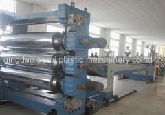 Single Screw Design Plastic Sheet Extrusion Line Fully Automatic CE ISO9001