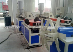 Twin Screw PVC Soft Hose Pipe Extrusion Machine / High Quality PVC Pipe Production Line