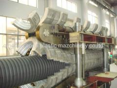 PVC Corrugated Pipe Making Machine Twin Screw Extruder Single Wall PVC Pipe Extrusion Machine