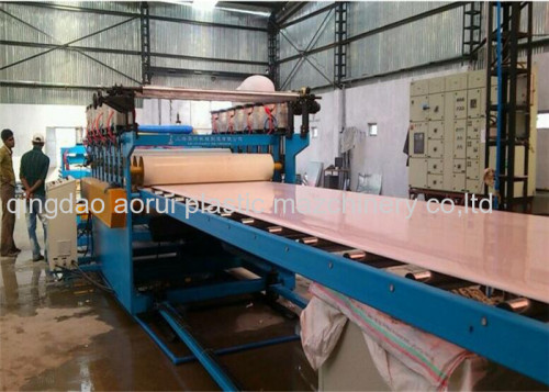 Double Screw Extruder PVC Plastic Board Extrusion Line High impact resistance