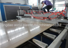 PVC Building Plastic Board Extrusion Line For Advertisement / Decoration