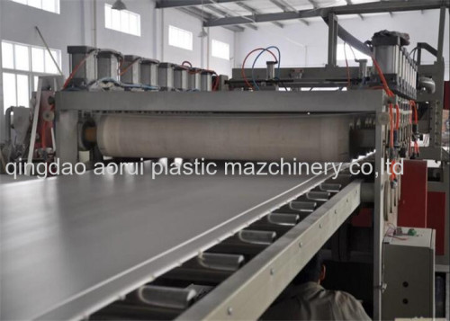 PVC WPC Board Production Line PVC Semi - skinny Foam Board Making Machine