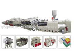 PVC Plastic Board Extrusion Line Pvc Board Extrusion Machine For Construction Decoration