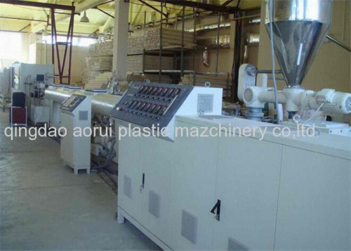 PVC Plastic Pipe Production Line 75-200mm Double Screw PVC Pipe Production Line For Drain Pipe