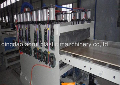 Three layer WPC Construction Template Production Line Plastic WPC Template Extrusion Line