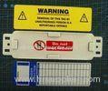Plastic PVC Scaffolding Tag Holder For Workplace Safety Sign Display