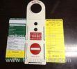 Safe Plastic Tag / Scaffolding Safety Products / Warning Function