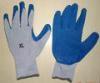 Cut Resistant Scaffolding Safety Products Gloves / Cotton Crinkle Latex Gloves