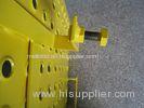 Yellow Powder coated Scaffolding Steel Ladder Trap Door For Construction Protection