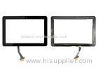Black Samsung Galaxy Digitizer Replacement TFT Glass Lens For Samsung Tab 10.1 P7500