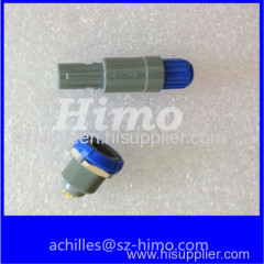 Quality P series 4pin 5pin 6pin Lemo cross connector male and female platic version