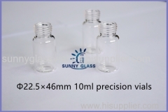 10ML Screw-Thread Clear Vial with 18mm precision Maginatic cap