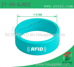 Circle RFID Silicone Wristband