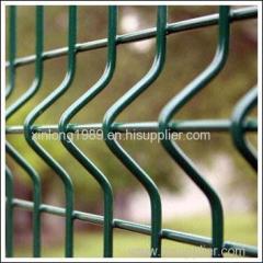 3D curved wire mesh fence