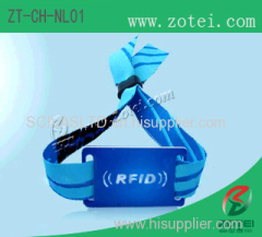 RFID nylon wrist band tag