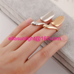 Newest designfinger nail ring nail ring jewelry finger nail ring