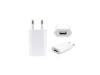 15A 220V White Iphone Standard European Plug Adapter ABS Material