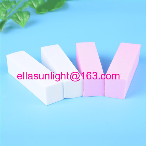 white custom design nail file white nail block